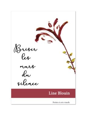 Page titre du livre Briser lesmurs du silence de Line Blouin